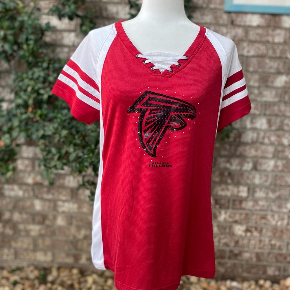 Ladies Atlanta Falcons Jersey Shirt
